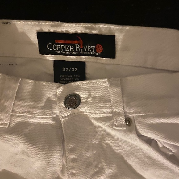 White Ripped Jeans - Picture 2 of 3